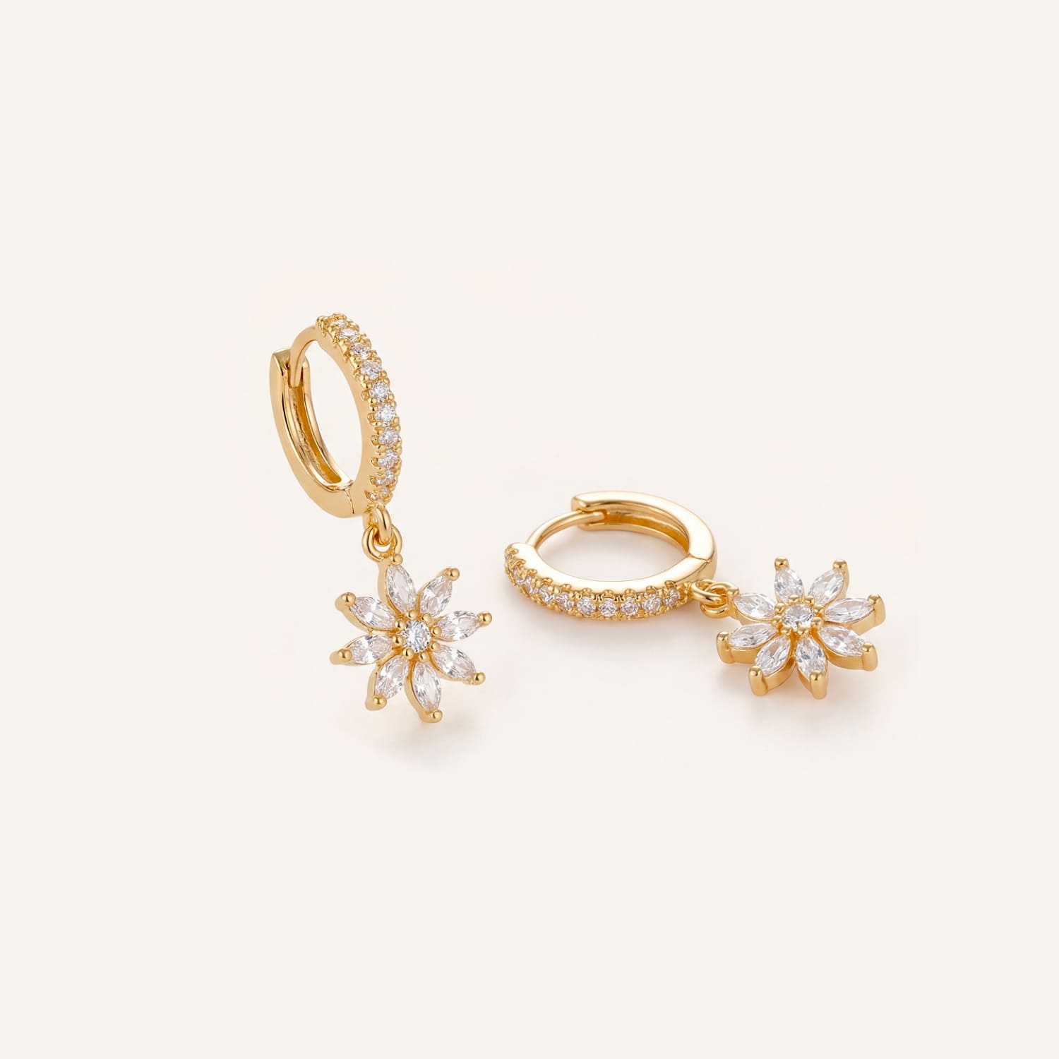 Boucles Fleur Étoilée