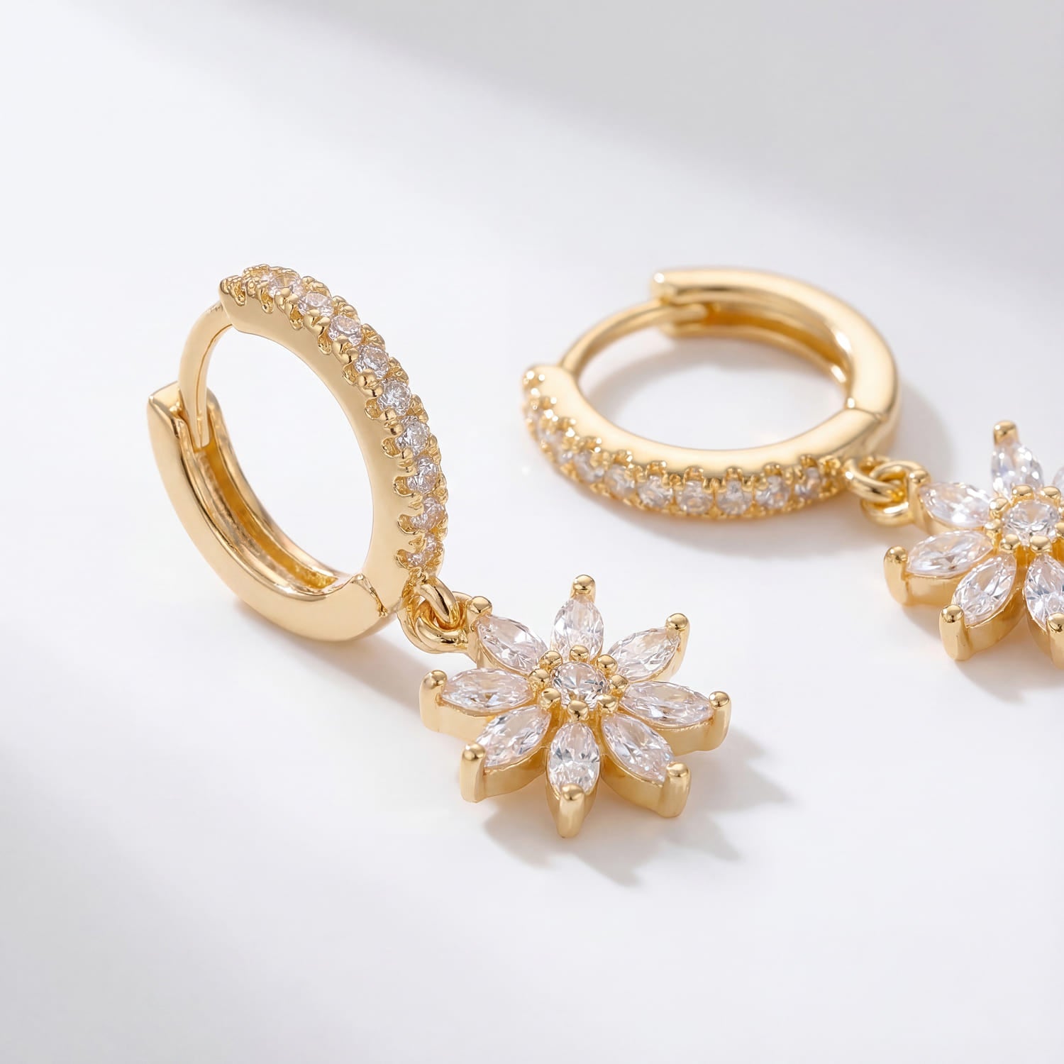 Boucles Fleur Étoilée