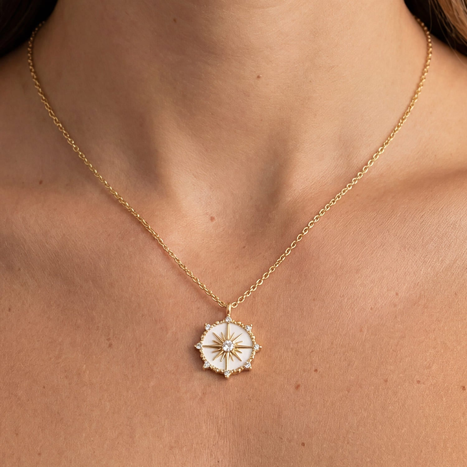 Collier Étoile Dorée