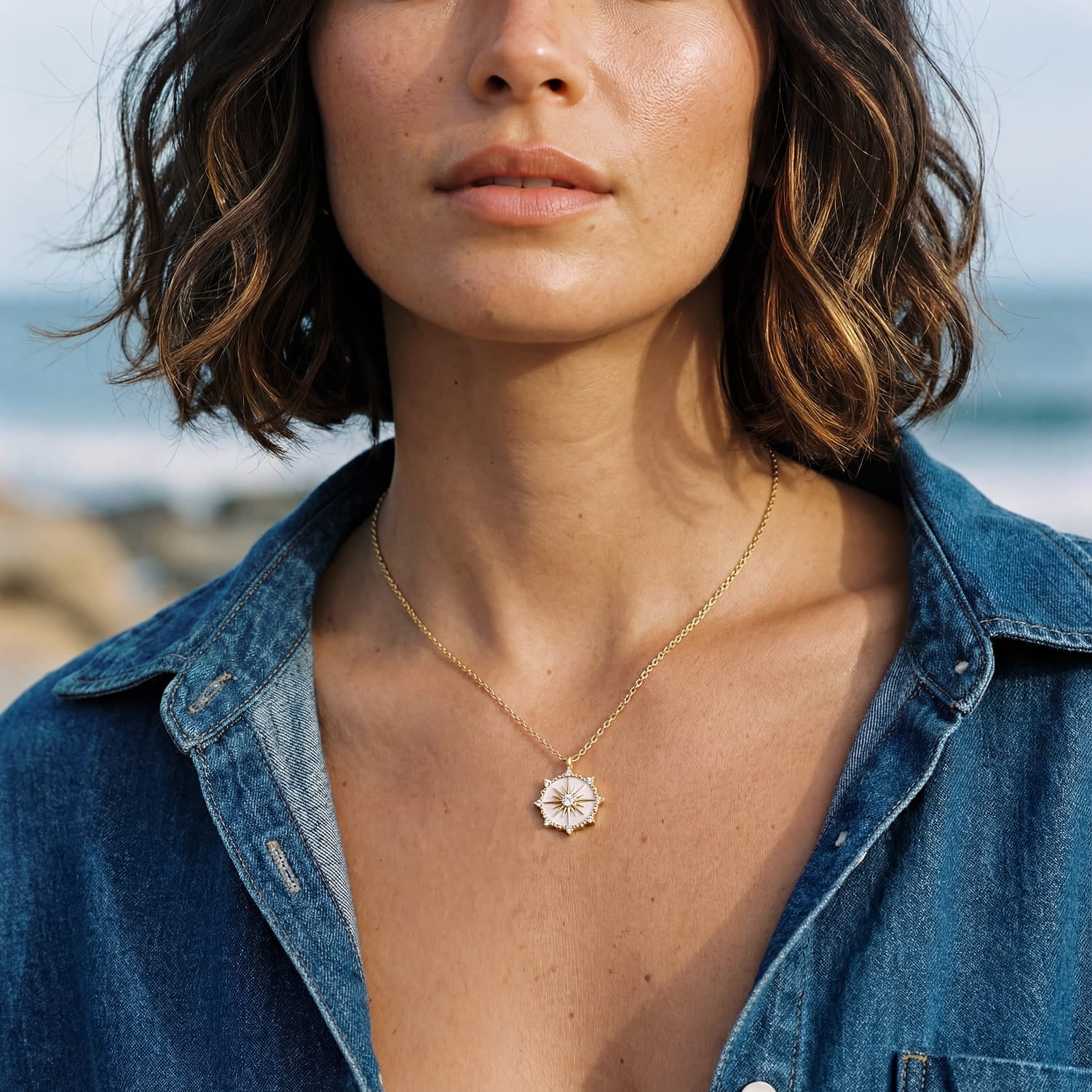 Collier Étoile Dorée